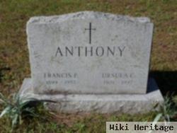 Francis P Anthony