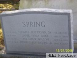 Thomas Jefferson Spring