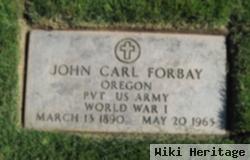 John Carl Forbay