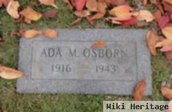 Ada M Osborn