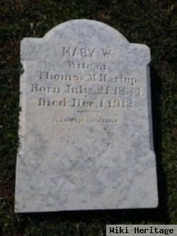 Mary W. Hartup