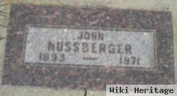 John Nussberger