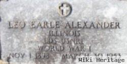 Leo Earle Alexander