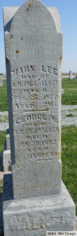 George W Walker