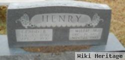 Willie M. Sorrells Henry