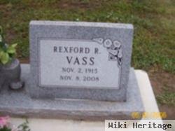 Rexford R. "rex" Vass