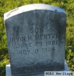 Irvin H "beaver" Mentzer