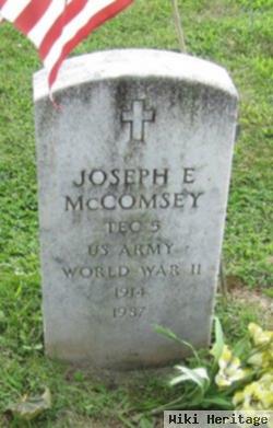 Joseph E. Mccomsey