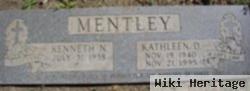 Kathleen D Church Mentley
