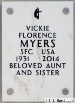 Vickie Florence Myers