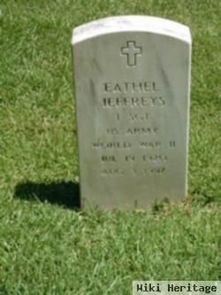 Sgt Eathel Jeffreys