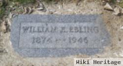 William Edwin "will" Ebling