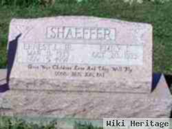 Ernest L Shaeffer, Jr