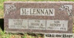 John A Mclennan