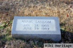 Annis Sansom