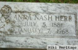 Anna Nash Herr