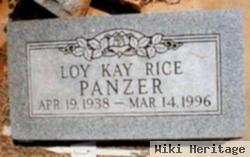 Loy Kay Rice Panzer