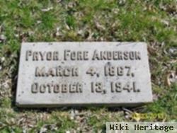 Pryor Fore Anderson