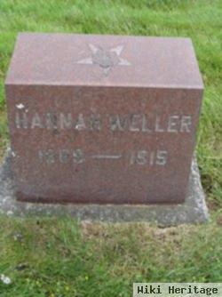 Hannah Bell Matheson Weller