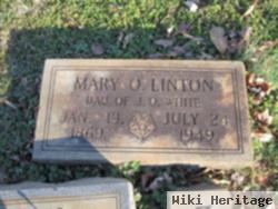 Mary O. White Linton