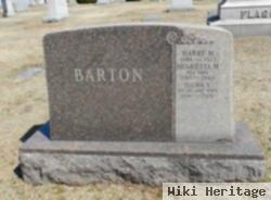 Harry H Barton