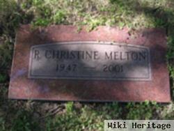 R Christine Sirotek Melton