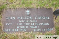 Orrin Milton Creore