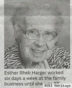 Esther B. Rheb Harger