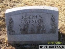 Joseph W Cavender