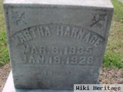 Martha "mattie" Richardson Harnage