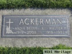 Rev Walter H. Ackerman