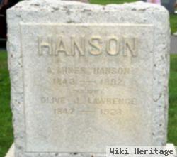 A Miner Hanson