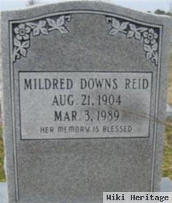 Mildred Downs Reid