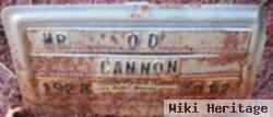 O D Cannon