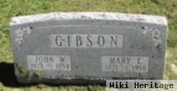 Mary E Gibson