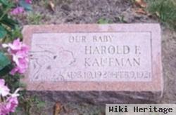 Harold F Kaufman