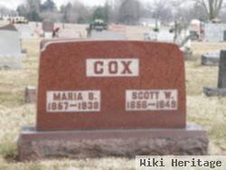 Maria B Clark Cox