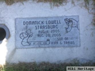 Domanick Lowell Strasburg