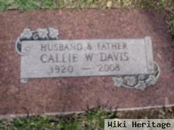 Callie William "easy" Davis