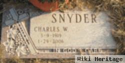 Charles W Snyder