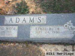 Ethel Ruth Adams