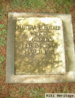 Martha Eunice Butner Sides