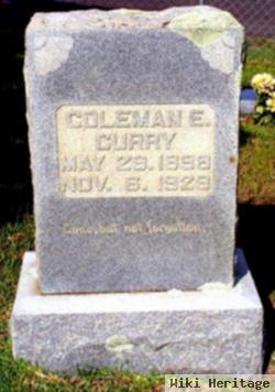 Coleman Ernest Curry