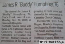 James Ronald "buddy" Humphrey