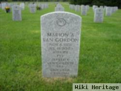 Marion A Van Gordon