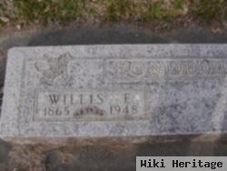 Willis F Sonderman