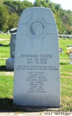 Hannah Stone