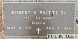 Robert K Pritts, Sr