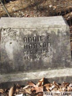 Annie F Skiles Hanson