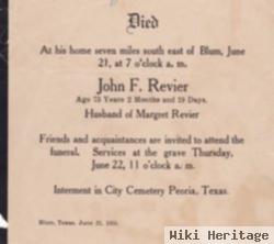 John Francis Revier